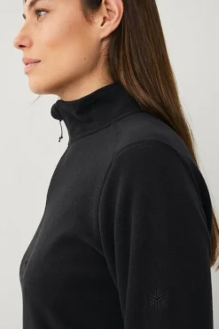 Áhkká Fleecetrøye Fleece Basic Half Zip W