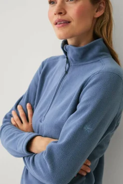 Áhkká Fleecetrøye Fleece Basic Half Zip W