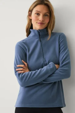 Áhkká Fleecetrøye Fleece Basic Half Zip W