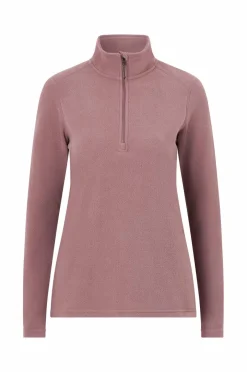 Áhkká Fleecetrøye Fleece Basic Half Zip W