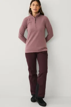 Áhkká Fleecetrøye Fleece Basic Half Zip W