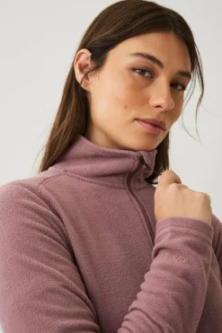 Áhkká Fleecetrøye Fleece Basic Half Zip W