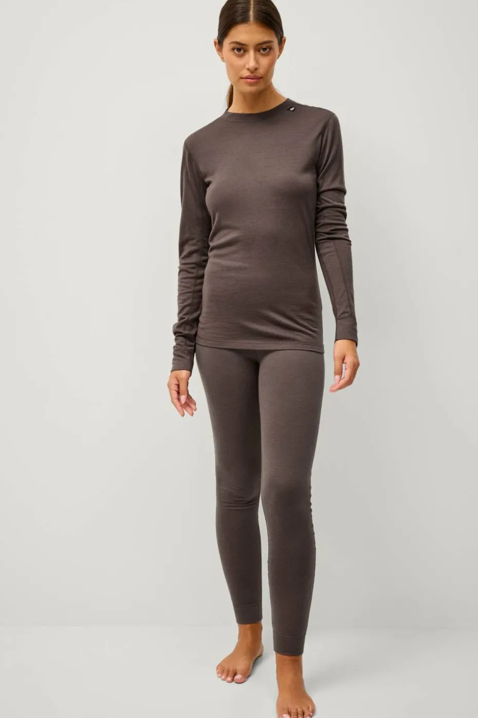 Áhkká Funksjonsgenser Merino Wool LS Tee W