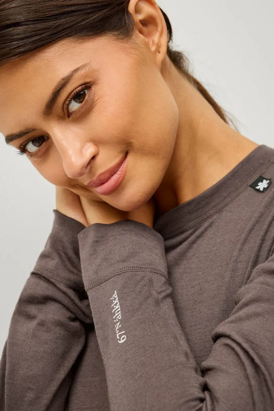 Áhkká Funksjonsgenser Merino Wool LS Tee W