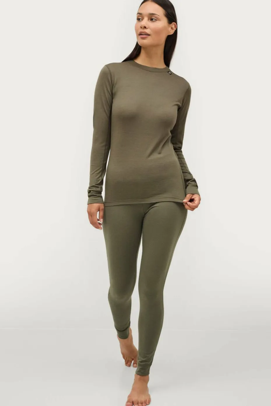 Áhkká Funksjonsgenser Merino Wool LS Tee W