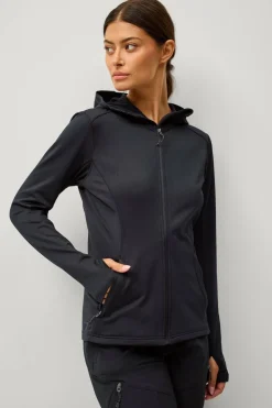 Áhkká Hettegenser Power Fleece FZ Hoodie