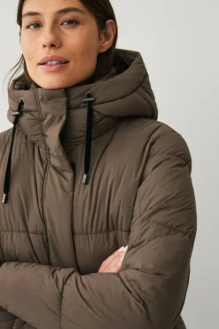 Áhkká Jakke Gold Warm Parka Matte