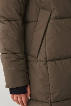 Áhkká Jakke Gold Warm Parka Matte