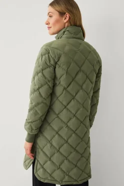 Áhkká Jakke Quilted Long Padded Jacket