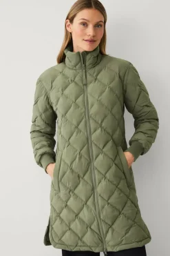 Áhkká Jakke Quilted Long Padded Jacket