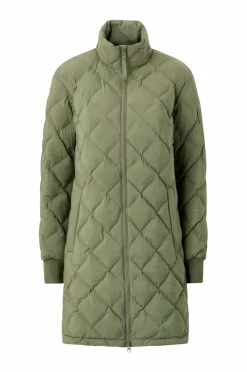 Áhkká Jakke Quilted Long Padded Jacket