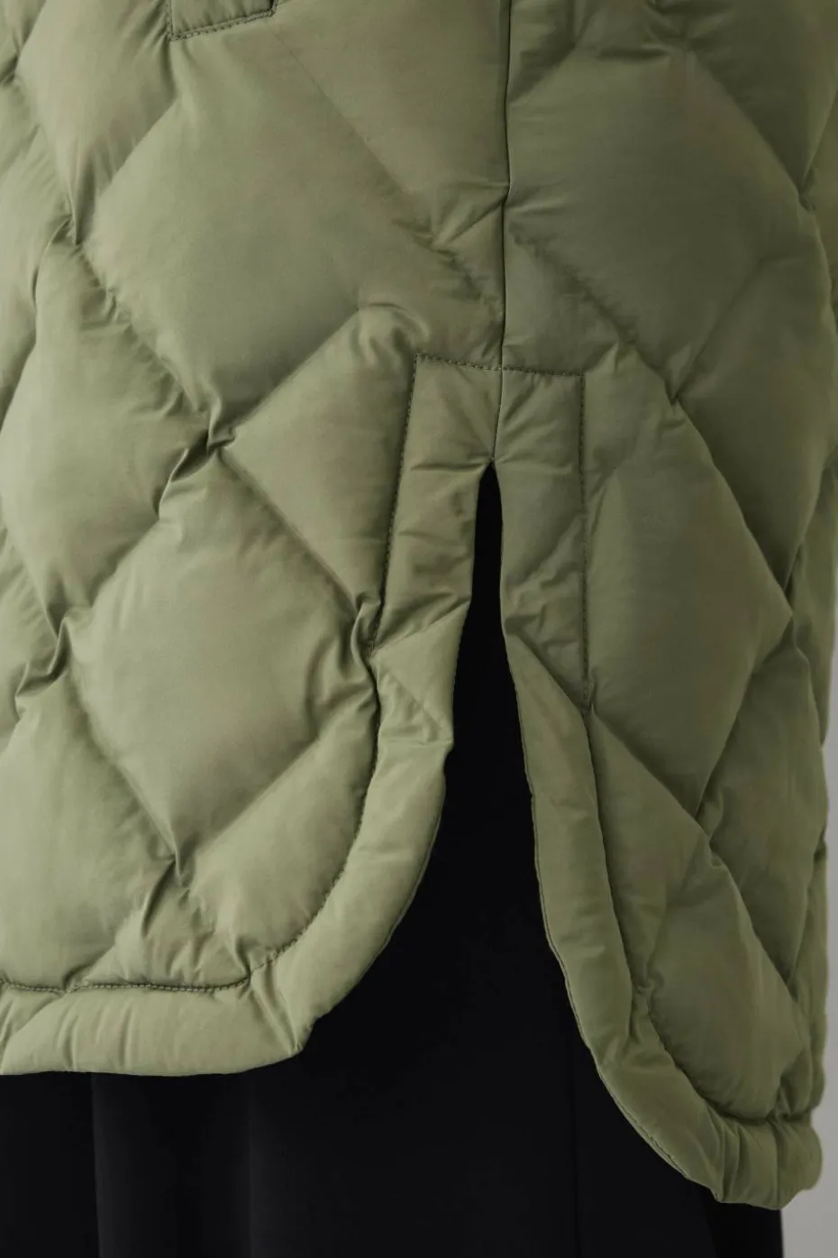 Áhkká Jakke Quilted Long Padded Jacket