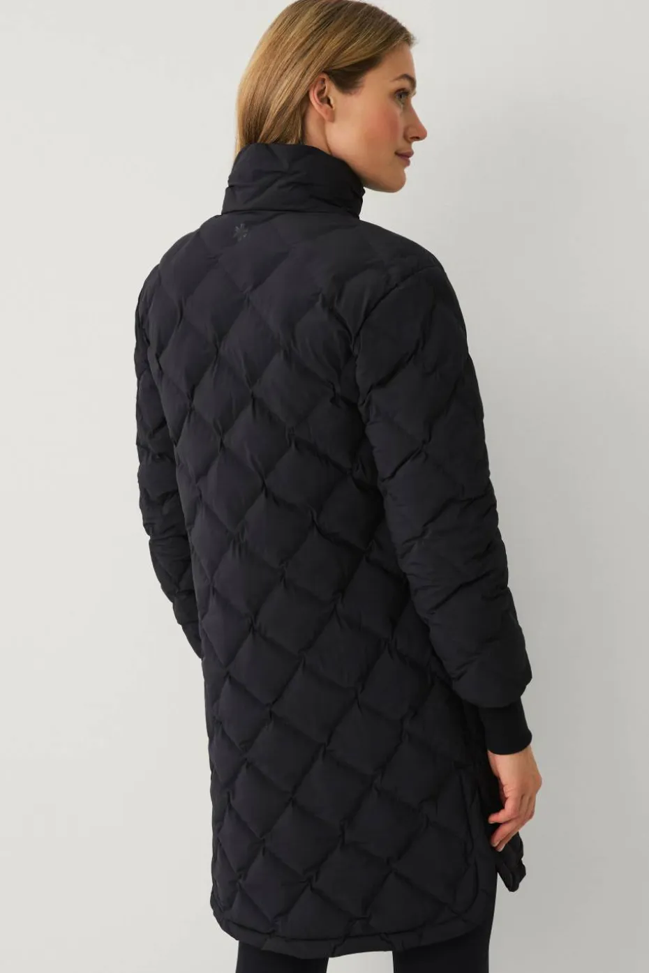 Áhkká Jakke Quilted Long Padded Jacket