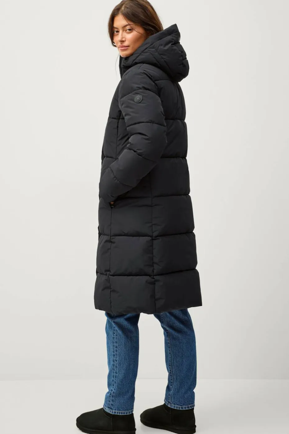 Áhkká Kåpe Warm Mid Length Parka W