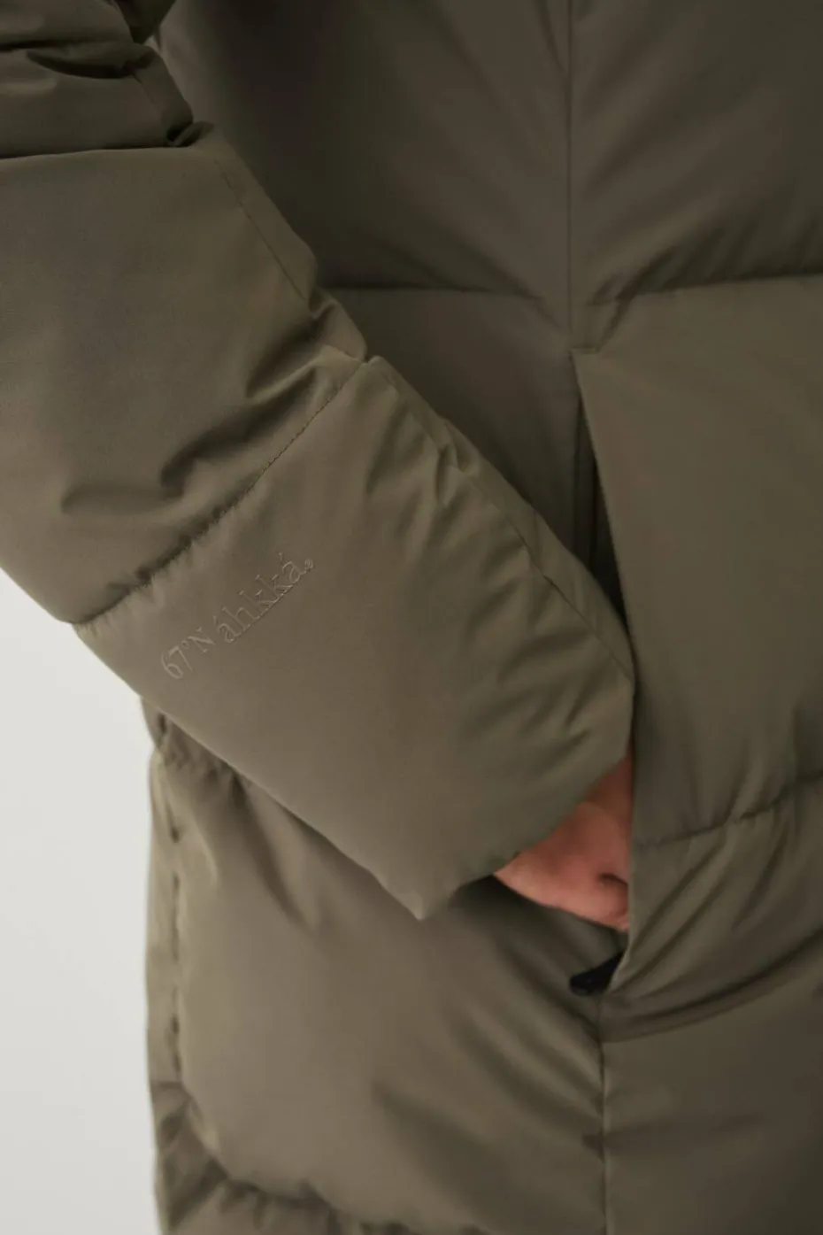 Áhkká Kåpe Warm Mid Length Parka W