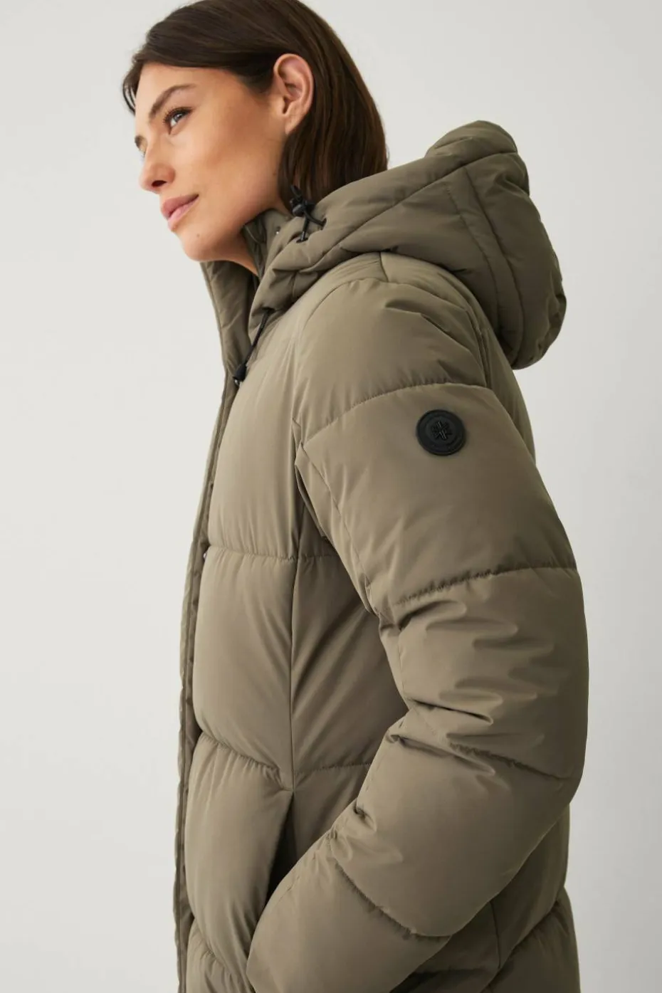 Áhkká Kåpe Warm Mid Length Parka W