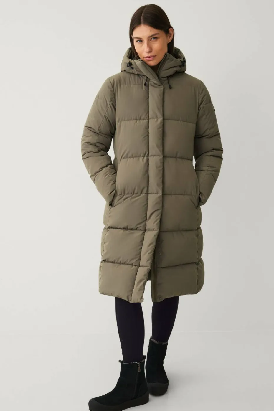 Áhkká Kåpe Warm Mid Length Parka W
