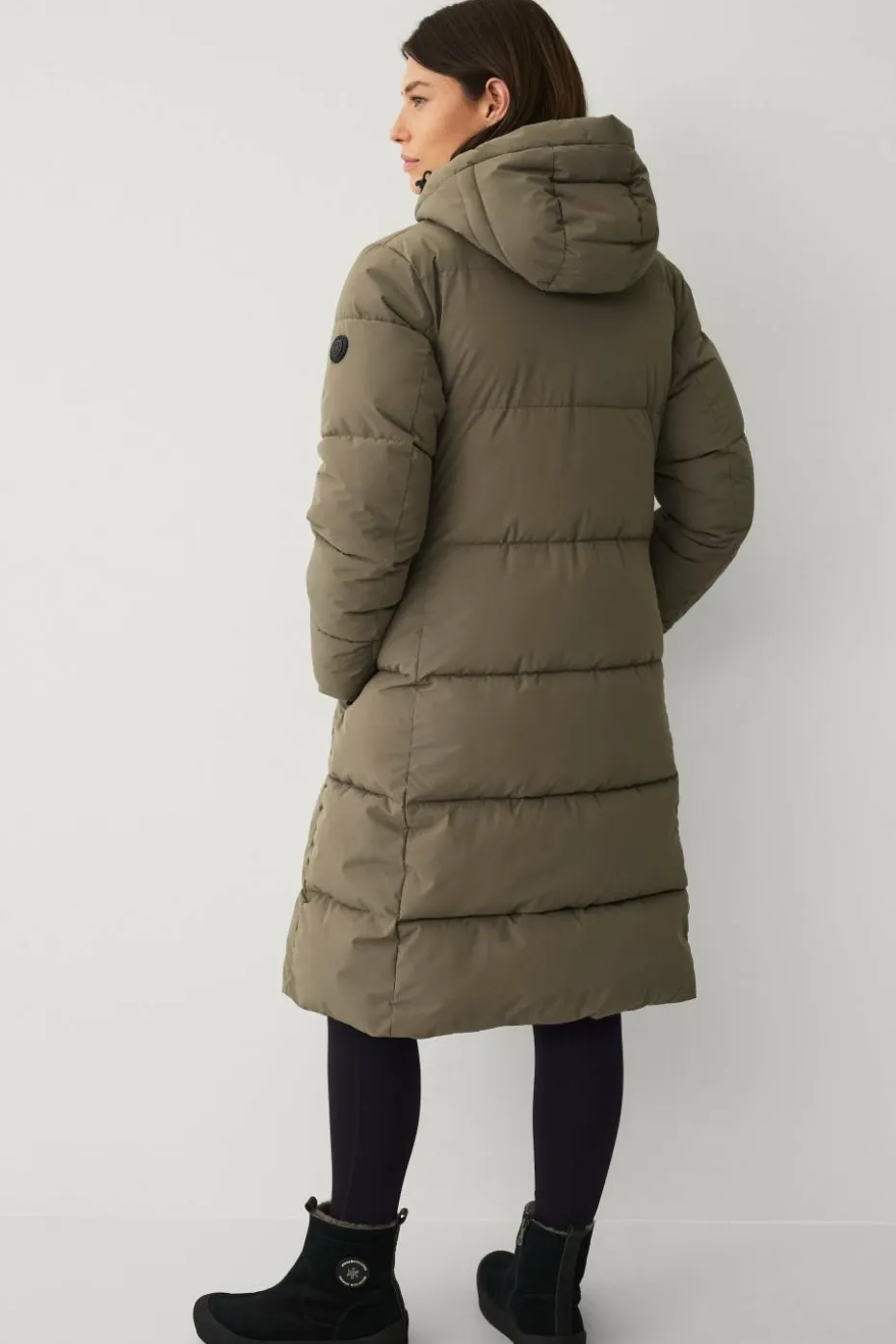 Áhkká Kåpe Warm Mid Length Parka W