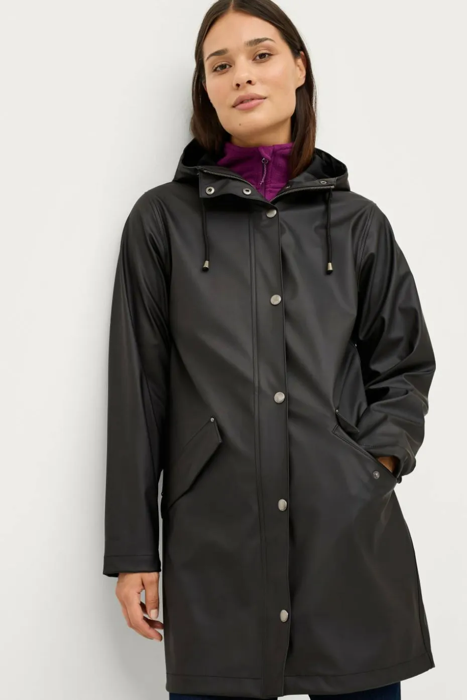 Áhkká Regnjakke PU Parka W