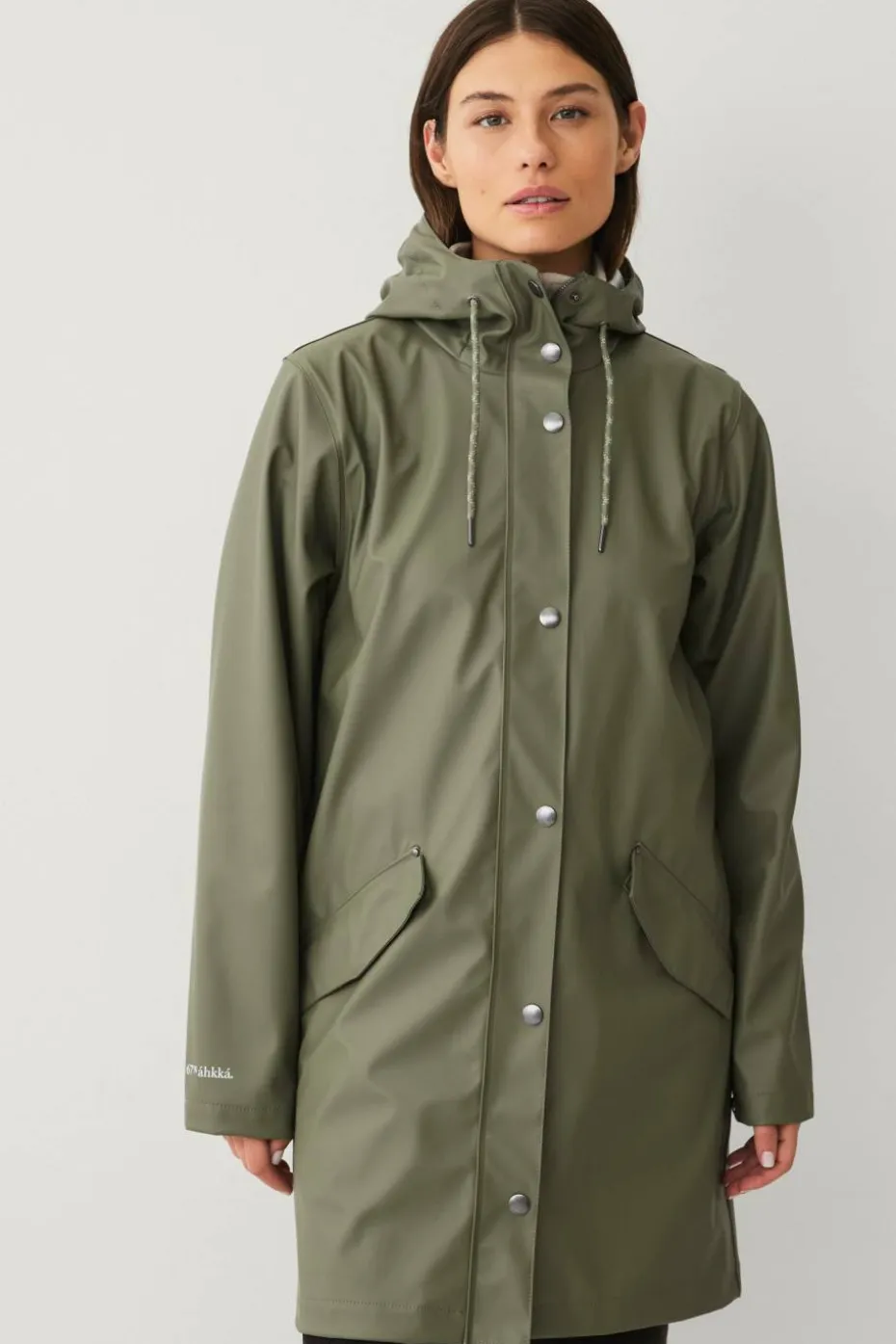 Áhkká Regnjakke PU Parka W