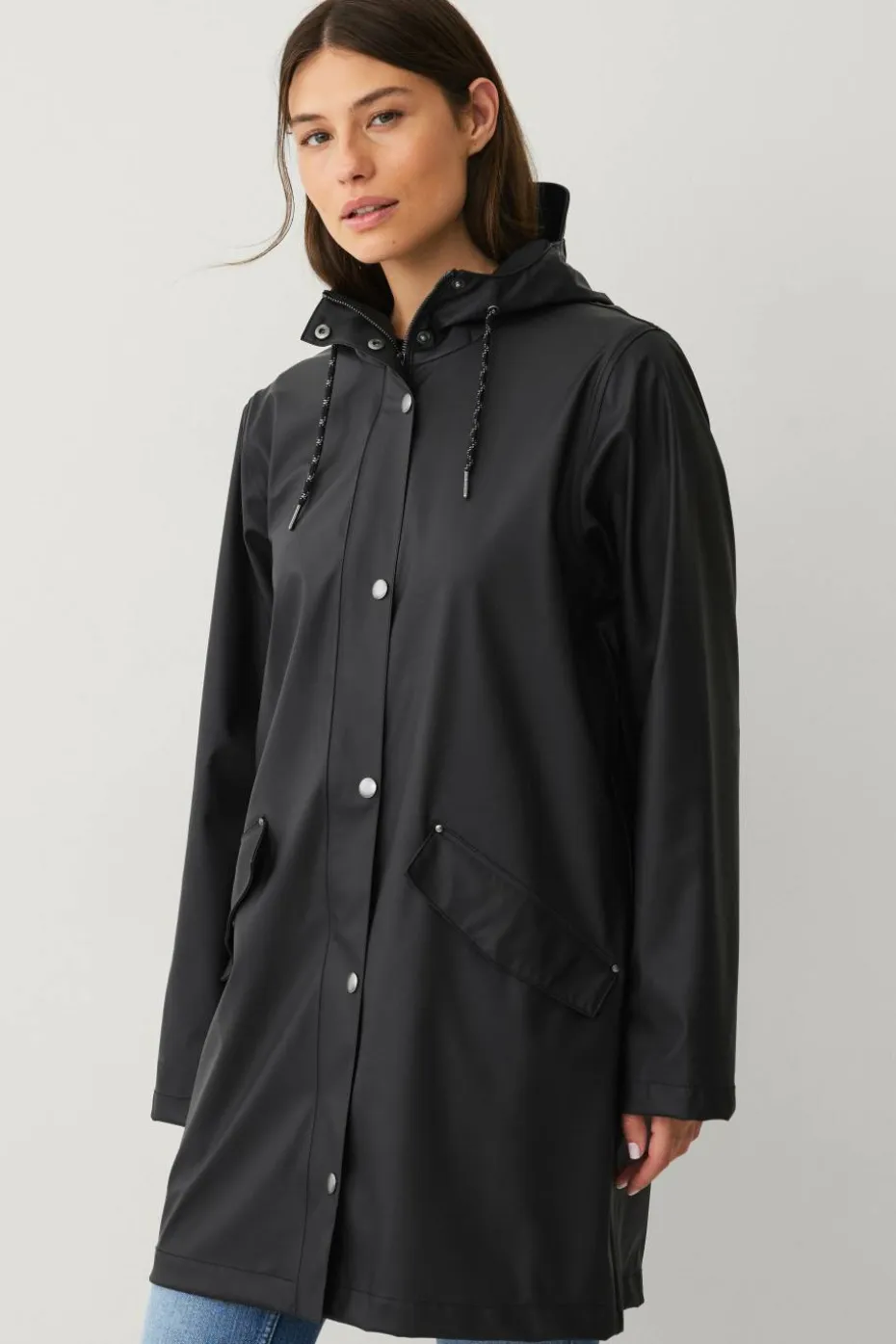 Áhkká Regnjakke PU Parka W