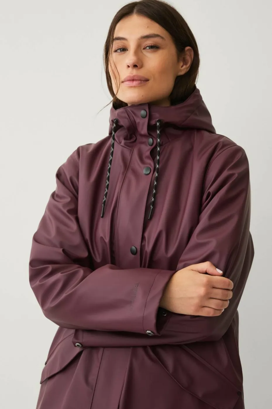 Áhkká Regnparkas Padded PU W