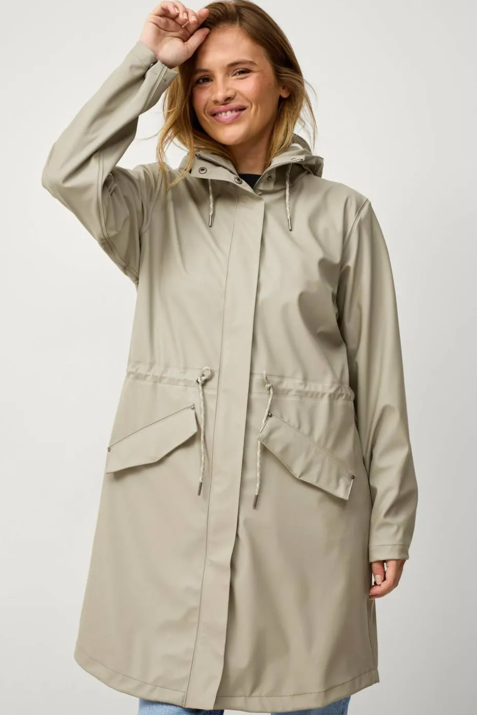 Áhkká Regnparkas Rain Waist Parka PU