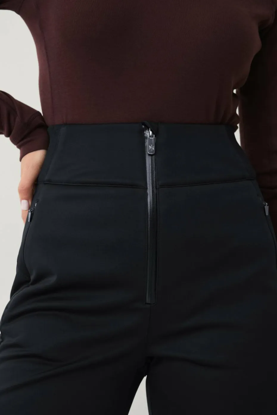 Áhkká Skibukser Gold Softshell Highwaist Ski P