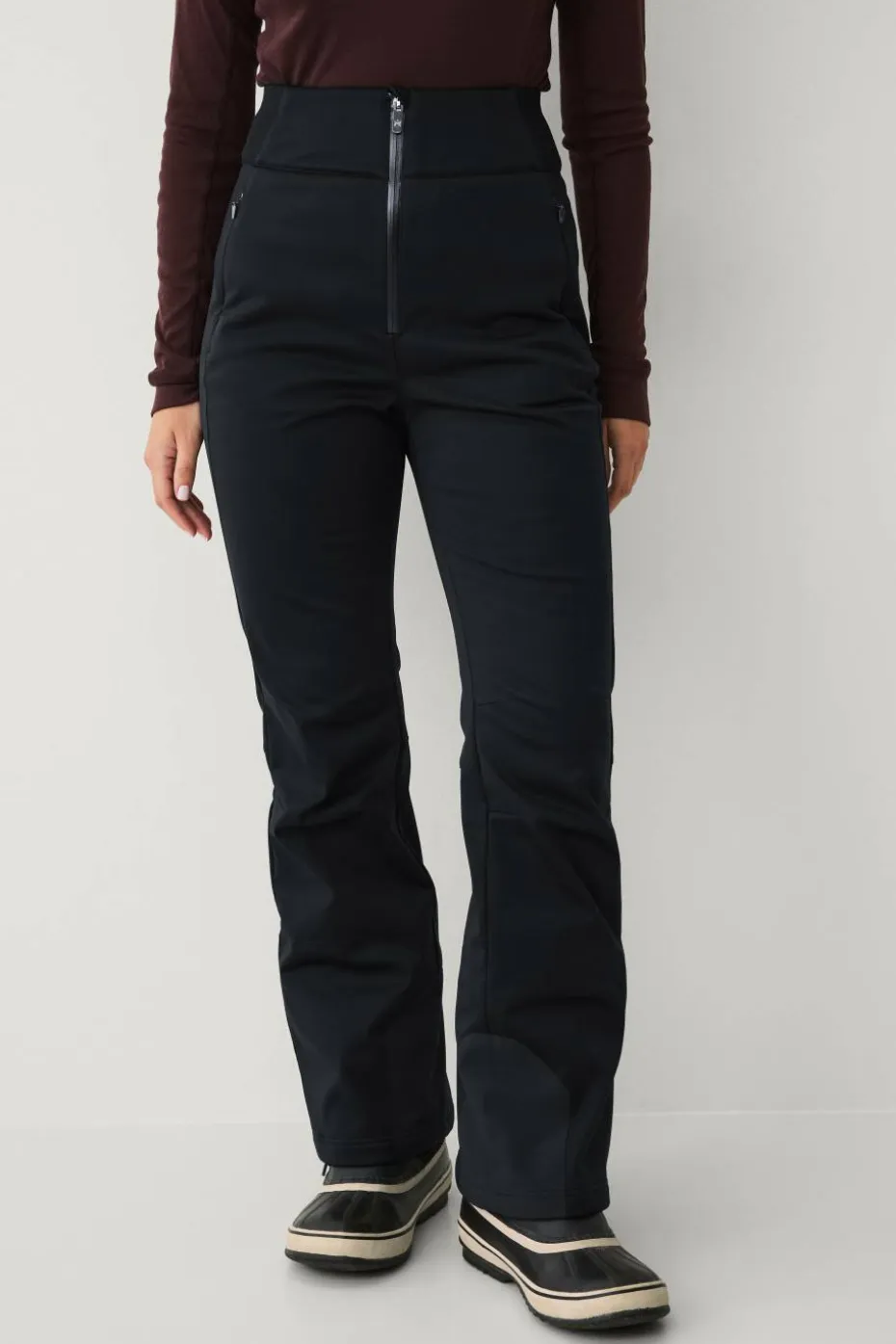 Áhkká Skibukser Gold Softshell Highwaist Ski P