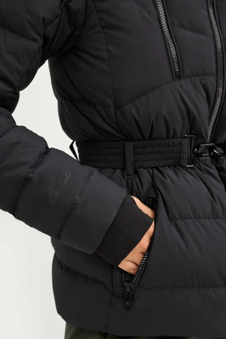 Áhkká Skijakke Gold Ski Jacket w Clasp