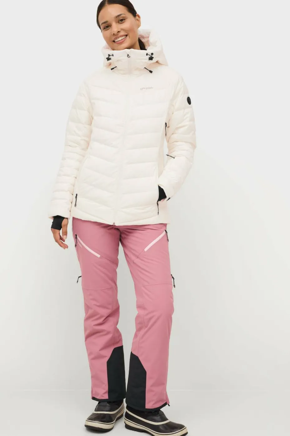 Áhkká Skijakke Quilted Ski Jacket