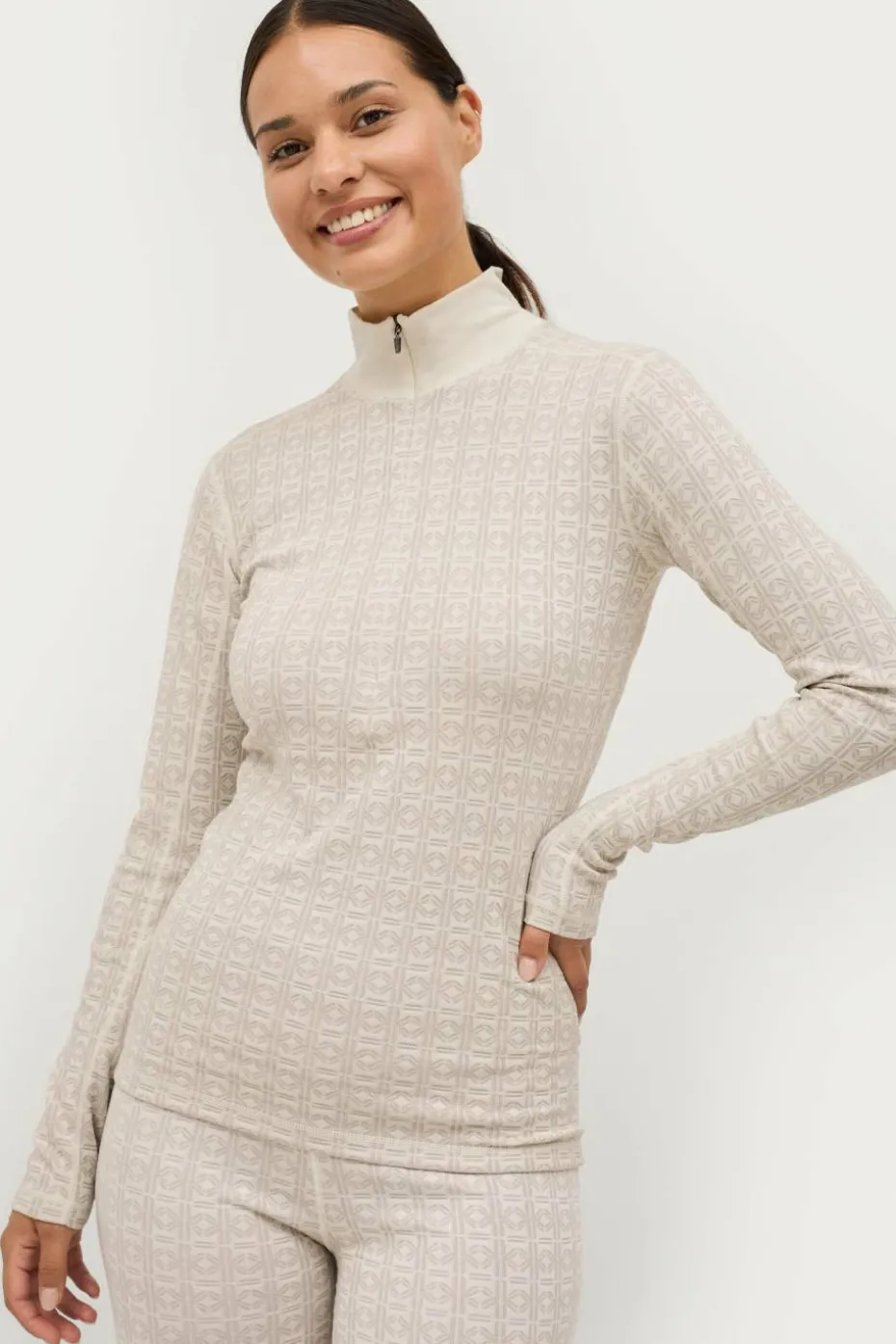 Áhkká Termisk topp Gold Underwear LS Tee