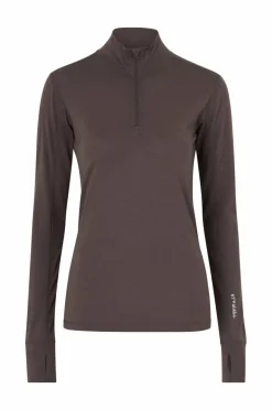 Áhkká Termisk topp Merino Wool LS Halfzip W