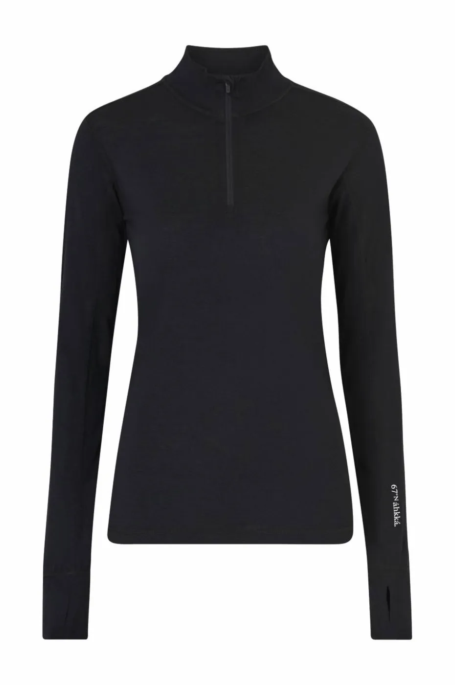 Áhkká Termisk topp Merino Wool LS Halfzip W