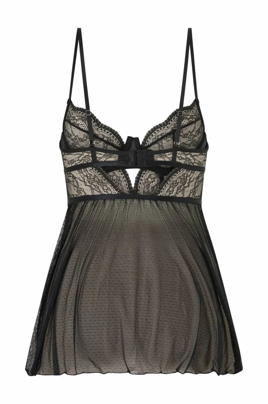 Hunkemöller Babydoll-sett BD Wired Lace Isabelle Dot Mes