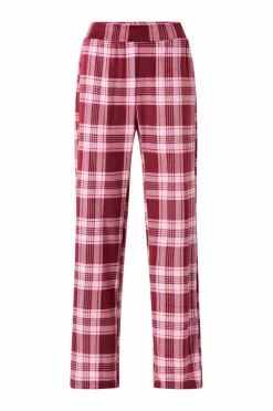 Hunkemöller Pysjsett PJ Set LS Velours Check