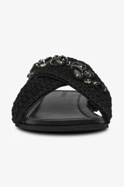 INUIKII Sandaler Woven Crossed Stones