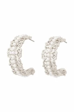 IOAKU Øreringer Baroque Lace Loop Gold