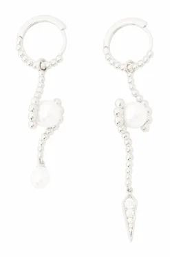 IOAKU Øreringer Sculpture Pears Hoops