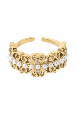 IOAKU Ring Baroque Lace Ring 7