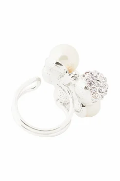 IOAKU Ring Berry Pearl Crystal Maxi Ring