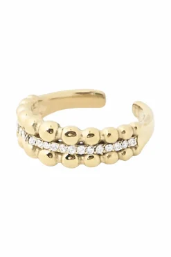 IOAKU Ring Bubble Pavé Ring 7