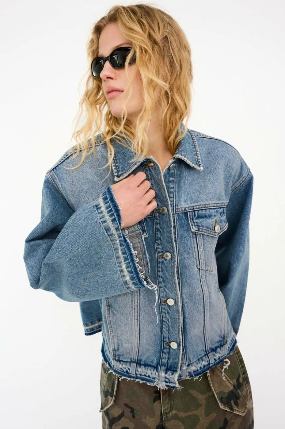 IVY Copenhagen Denim jakke Ivy-Boa Denim Jacket Wash Watford