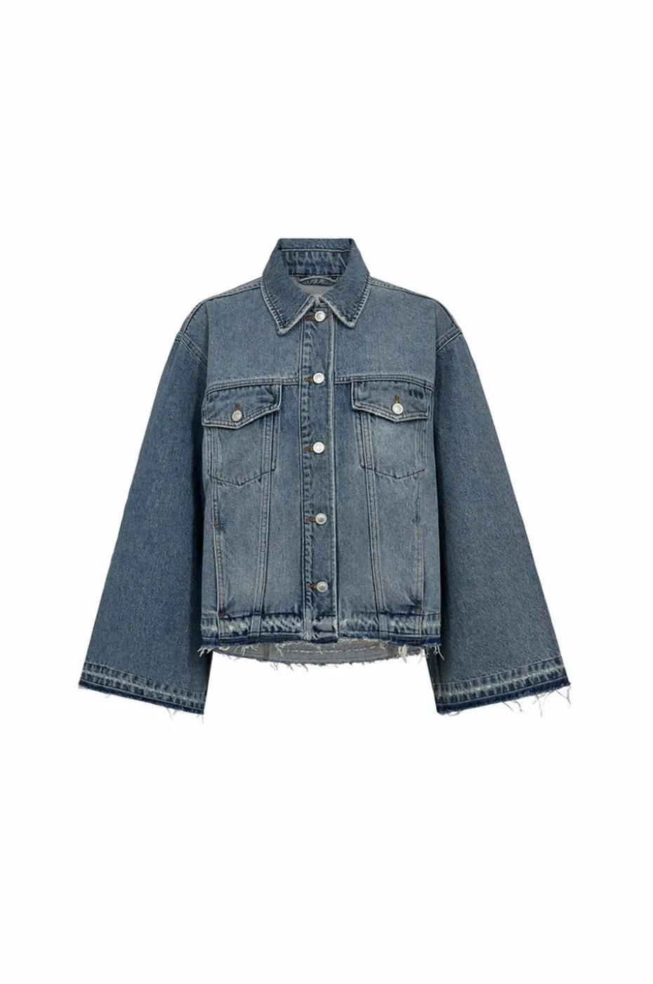IVY Copenhagen Denim jakke Ivy-Boa Denim Jacket Wash Watford