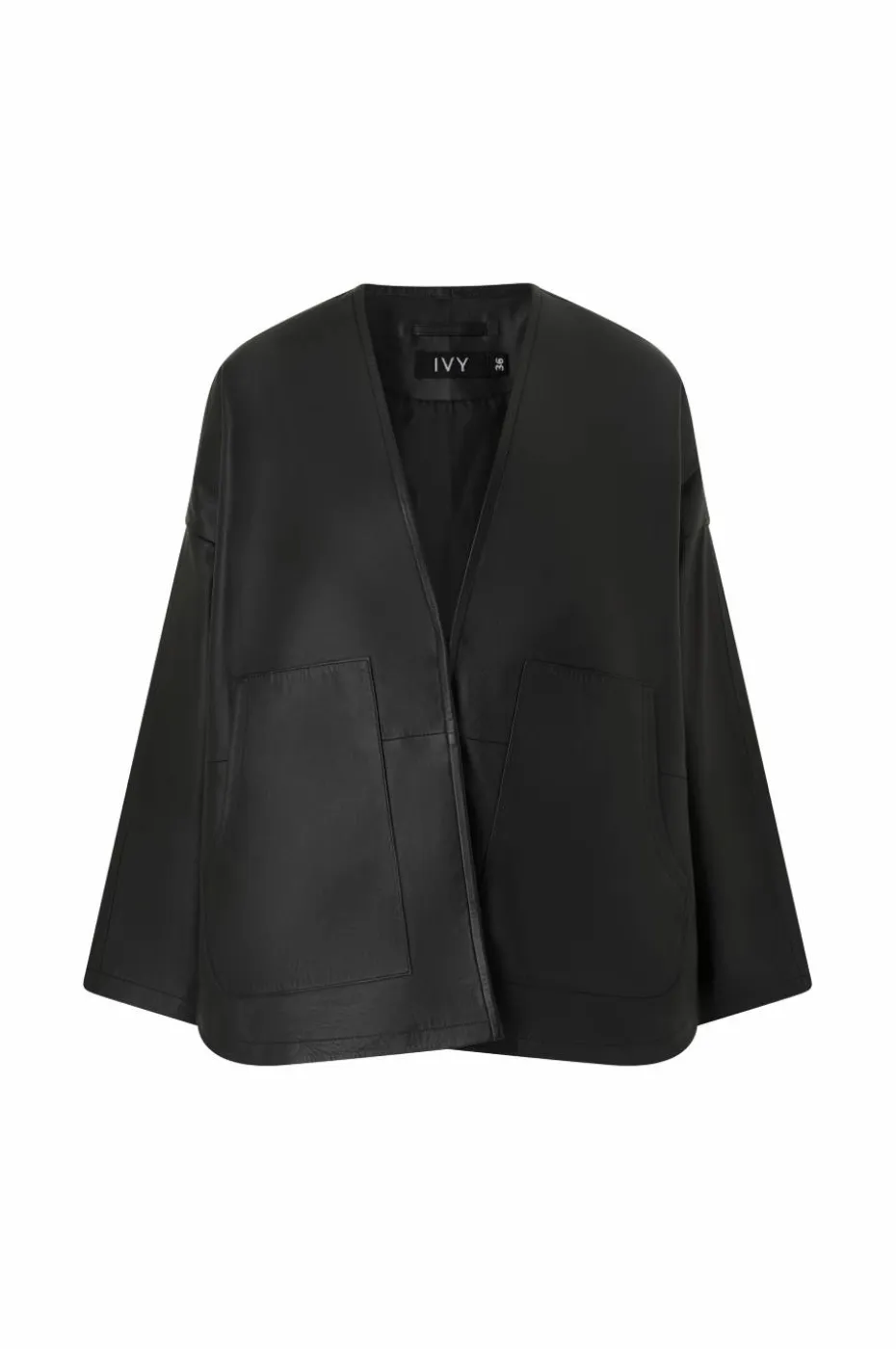 IVY Copenhagen Jakke Ivy-Kylie Leather Cardigan