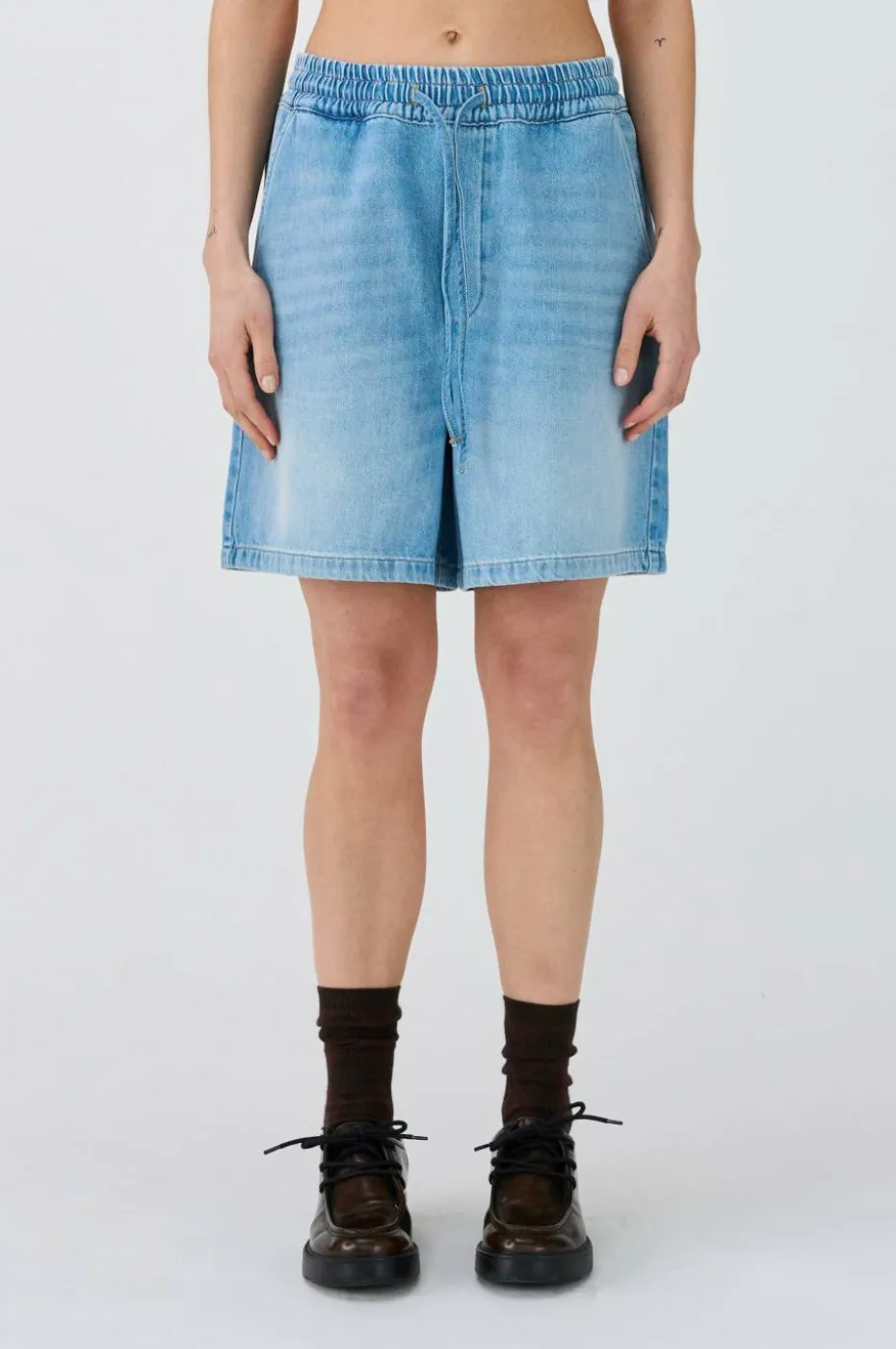 IVY Copenhagen Jeans-shorts Ivy-Opera Tie Shorts Wash Lille