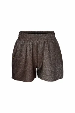 KAANDA Beach life Badebukse Golden nougat lurex shorts