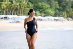 KAANDA Beach life Badedrakt New Venus Scallop Over One Shoulder Onepiece