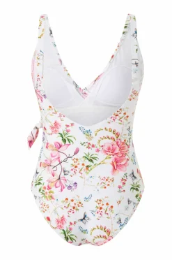 KAANDA Beach life Badedrakt Wrap Onepiece w Fix Cups And Adjustable Strapes