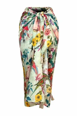 KAANDA Beach life Sarong Pareo w Tassels